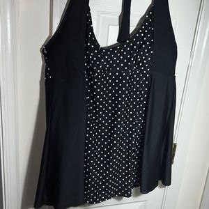 Basic Editions 1 ps swimsuit size26w nwt